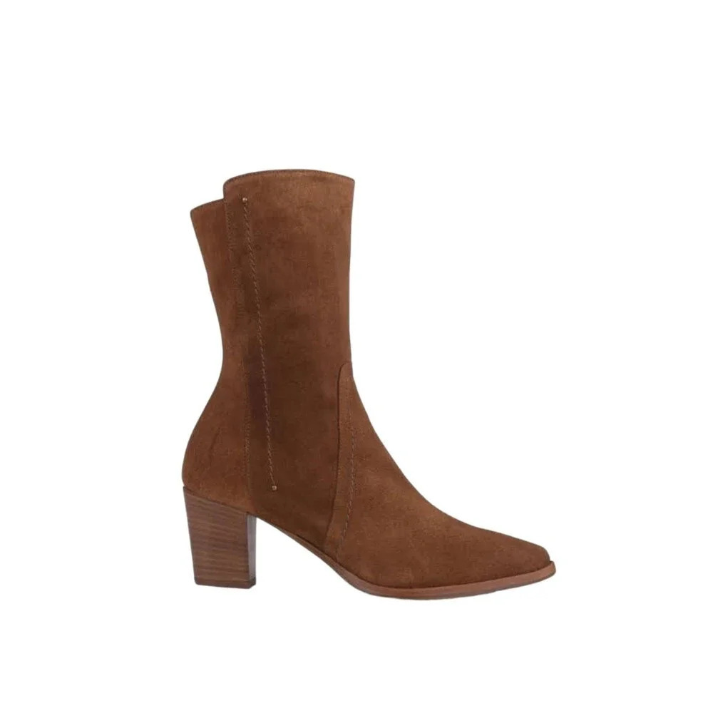 Italeau EU 42/US 11 Brown Suede Waterproof Bootie Boots Handmade In‎ Italy